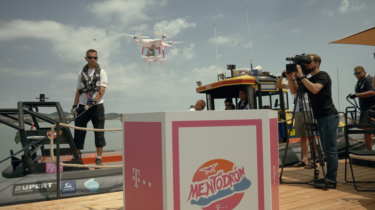 Mentődrónokat mutattak be a Balatonon, ott voltunk, megnéztük, mit tudnak – videó