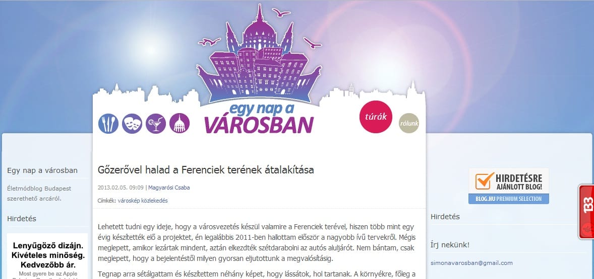 Nagyon nyomják a Ferenciek terén – nézzen romokat!