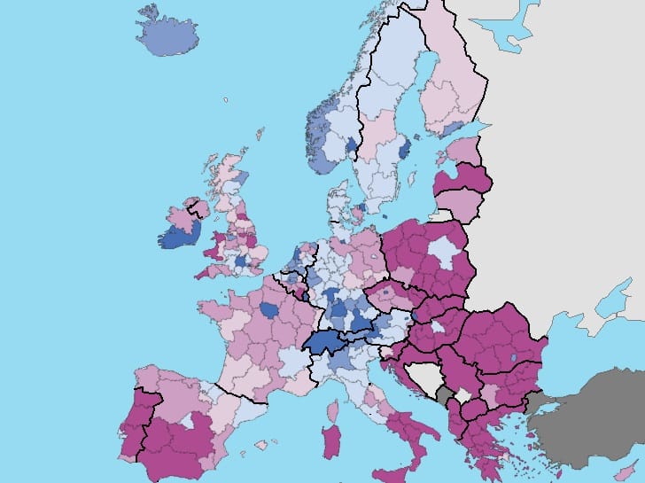 Öt ábra, amely mutatja, mennyire leszakadunk Nyugat-Európától