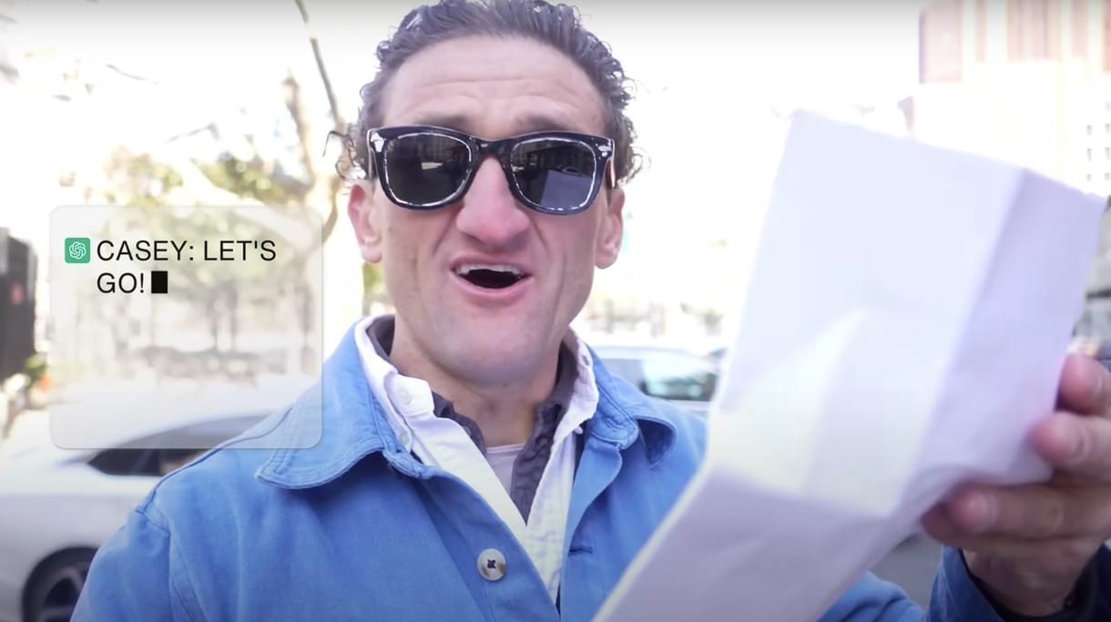 A világ legismertebb vloggere megmutatta, hogyan készít videót a mesterséges intelligencia