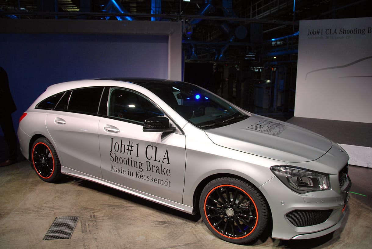 Galéria: Így készül az új magyar Mercedes 