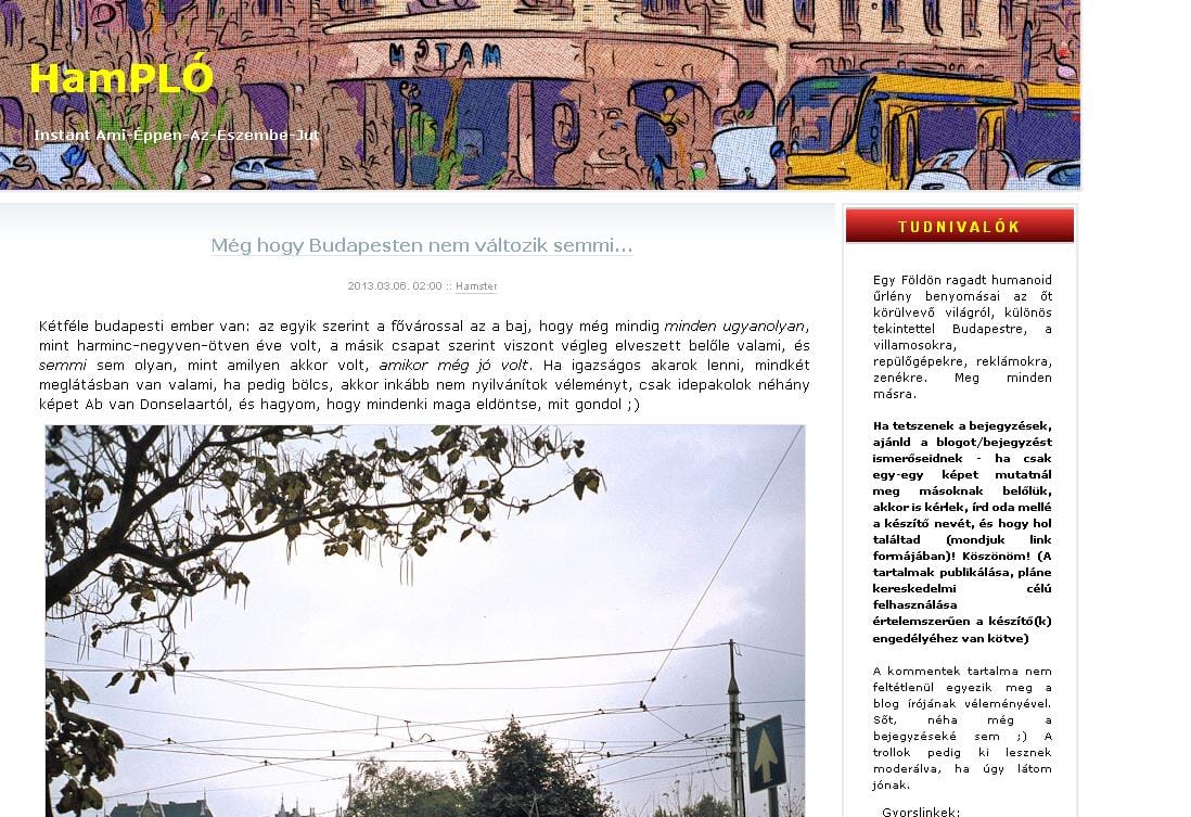 Tele van Budapest elveszett villamosvonalakkal
