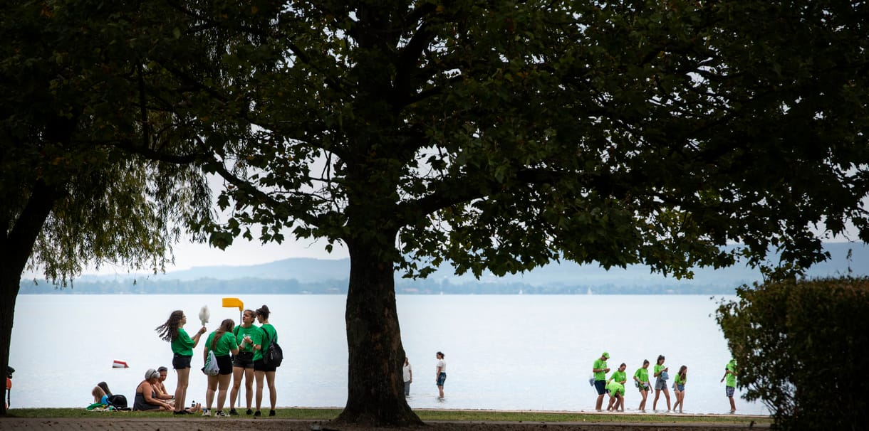 Olyan kevés víz volt a Balatonban, hogy rábukkantak egy vitorlásroncsra is