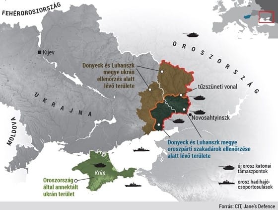 Népszavazással csatlakoznának Oroszországhoz az oroszbarát luhanszki szakadárok