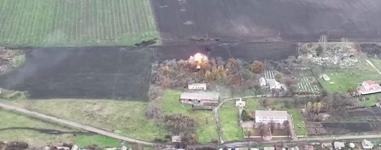 Videón mutatják be az ukránok, hogy használják a drónjaikat