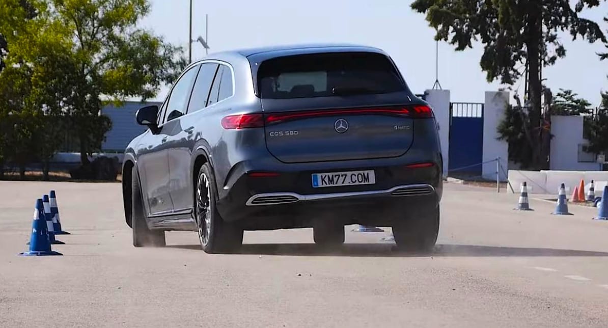 Nem a jávorszarvasteszt a legnagyobb elektromos Mercedes kedvenc kihívása – videó
