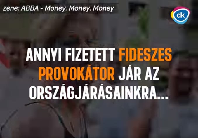 Videóban alázza az ellentüntetőket a DK