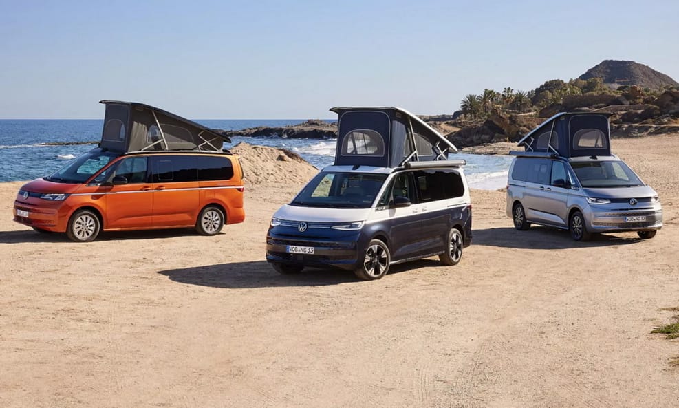Stílusos négykerekű lakás: Magyarországon a vadonatúj VW California