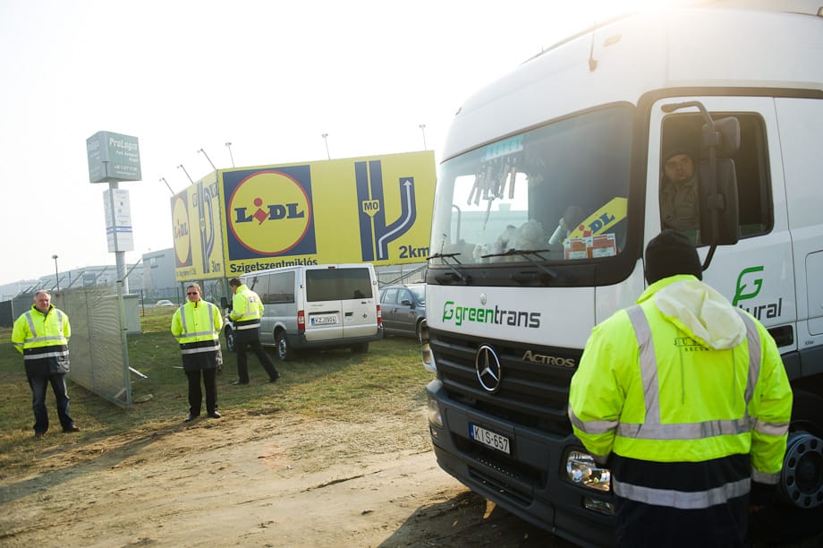 Blokád alatt a Lidl két logisztikai központja