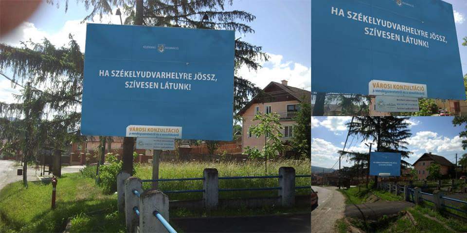 Fotó: Székelyföldön csattant a válasz Orbánék plakátjaira