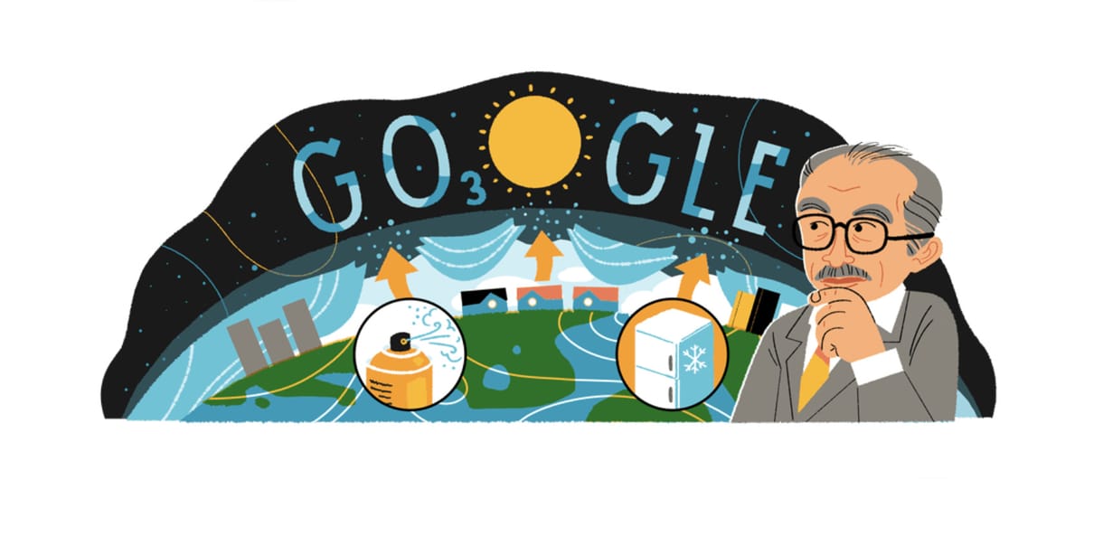 Ki az a Mario Molina? Miért van a Google főoldalán?