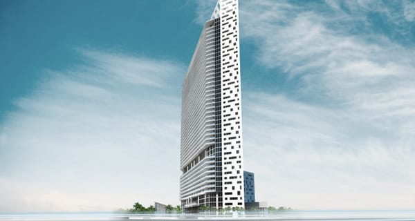 Pengeház épül Miami központjában