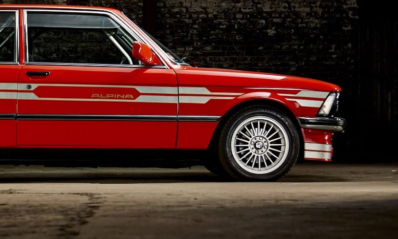 1982-be repít vissza ez a gyönyörű szuperritka eladó Alpina 3-as BMW