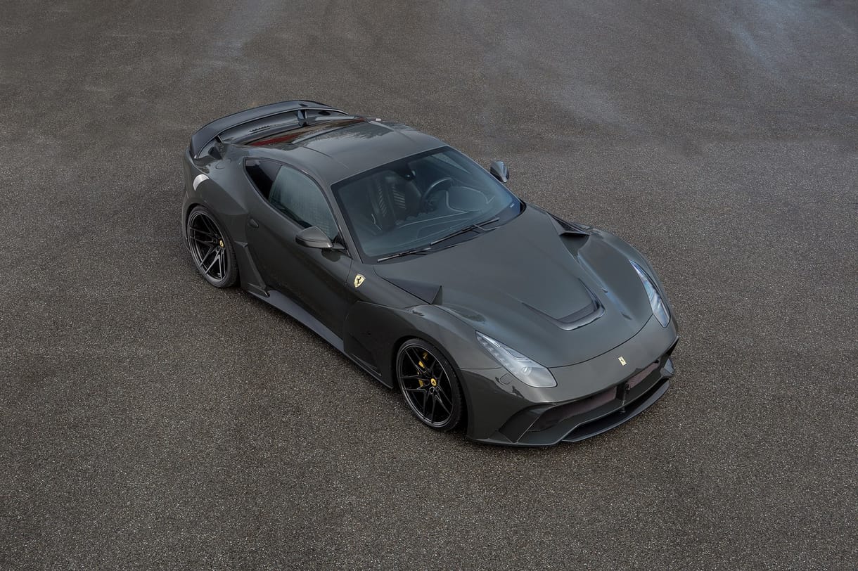 Szárnyak nélküli vadászgép a Novitec limitált szériás Ferrarija