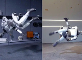 Világszám: oldalra szaltózik a kínai robot, és nem rontja el – videó