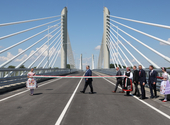 Viktor Orbán also thanked László Szíjj for the new Danube Bridge - with pictures