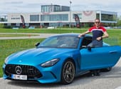 A harag istene: meghajtottuk a 100 millió forintért biturbó V8-cal ordító új AMG GT kupét