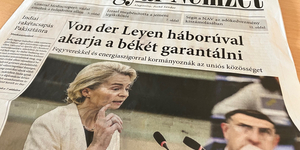 A Magyar Nemzet csütörtöki címlapja kiváló időzítéssel száll bele a háborúpártiságba