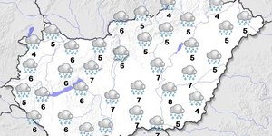 Pénteken be kell érnünk az esővel, de karácsonyig még számíthatunk havazásra