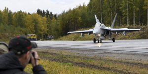Megint lezuhant egy F/A-18 vadászgép, ezúttal Finnországban