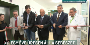 Egy éve üresen áll a tavaly átadott Újbudai Egynapos Sebészet