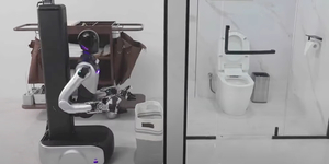 Porszívózik, WC-t takarít, pakol: itt új kínai robot, ami elveheti az ember munkáját – videó