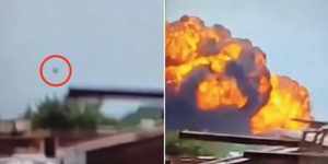 Videóra vehették a lezuhant indiai repülőgép vészkijáratának leszakadt ajtaját – videó