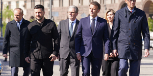 Közösen látogatott Kijevbe Merz, Macron, Starmer és Tusk