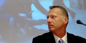 Íme Georg Spöttle és orosz kapcsolattartója közös fotón