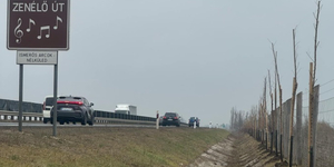 Csenevész facsemetéket ültettek a Nélküledet játszó zenélő út mellé, az ellenzők továbbra is zajvédő falat kérnek