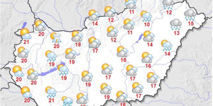 Hozza a tavasz a formáját, hol esni fog, hol felhős lesz az ég, hol kisüt a nap, de legalább nem lesz hideg