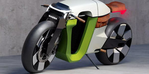 Autók előtt motorok: visszatért gyökereihez a Skoda egy retrofuturista géppel