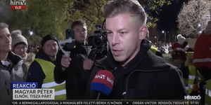 Lement a Hír Tv-ben, ahogy Magyar Péter A börtön ablakába soha nem süt be a napot énekli a propagandasajtónak