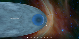 Egy 50 000 Celsius-fokos „falat” találtak a Naprendszer szélénél a Voyager űrszondák