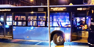 Eltévedt buszsofőr miatt tört ki vízözön a Keletinél – videó is készült