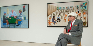 Akinek a képein átsugárzik a jókedv: David Hockney kiállításán jártunk