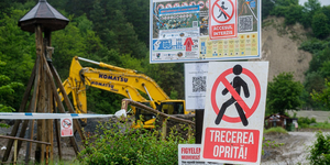 Elöntötte a víz a parajdi sóbánya turisztikai szintjét