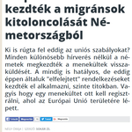 A Ripost folytatja a Migration Aid lejáratását