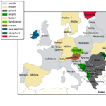 Térkép: Mi a közös Magyarországban, Nagy-Britanniában, Portugáliában és a Baltikumban?