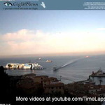 A Costa Concordia egy napja - timelapse videó