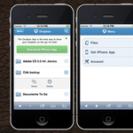 Új Dropbox felület a mobil böngészőkhöz