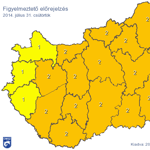 Jön a vihar: az egész országra figyelmeztetéseket adtak ki – térkép