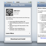 Letölthető az iOS 5.0.1-es frissítése: vége az akku gondoknak!