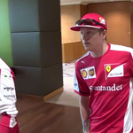 Videó: így telt Räikkönen napja Budapesten