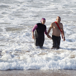 Szíriában kötelezővé tették a strandon a burkinit