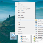 Fájlok egyszerű küldése a Dropboxra, SkyDrive-ra és Google Drive-ra a Windows helyi menüjéből