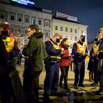 Ülődemonstráció bénította meg a Blaha forgalmát