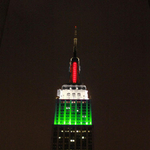 A magyar zászló is feltűnt az Empire State Building oldalán