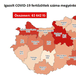 63 újabb áldozata van a járványnak, 2079 fertőzöttet diagnosztizáltak