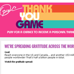 Oprah, the Thank You Game - játék készült belőle is